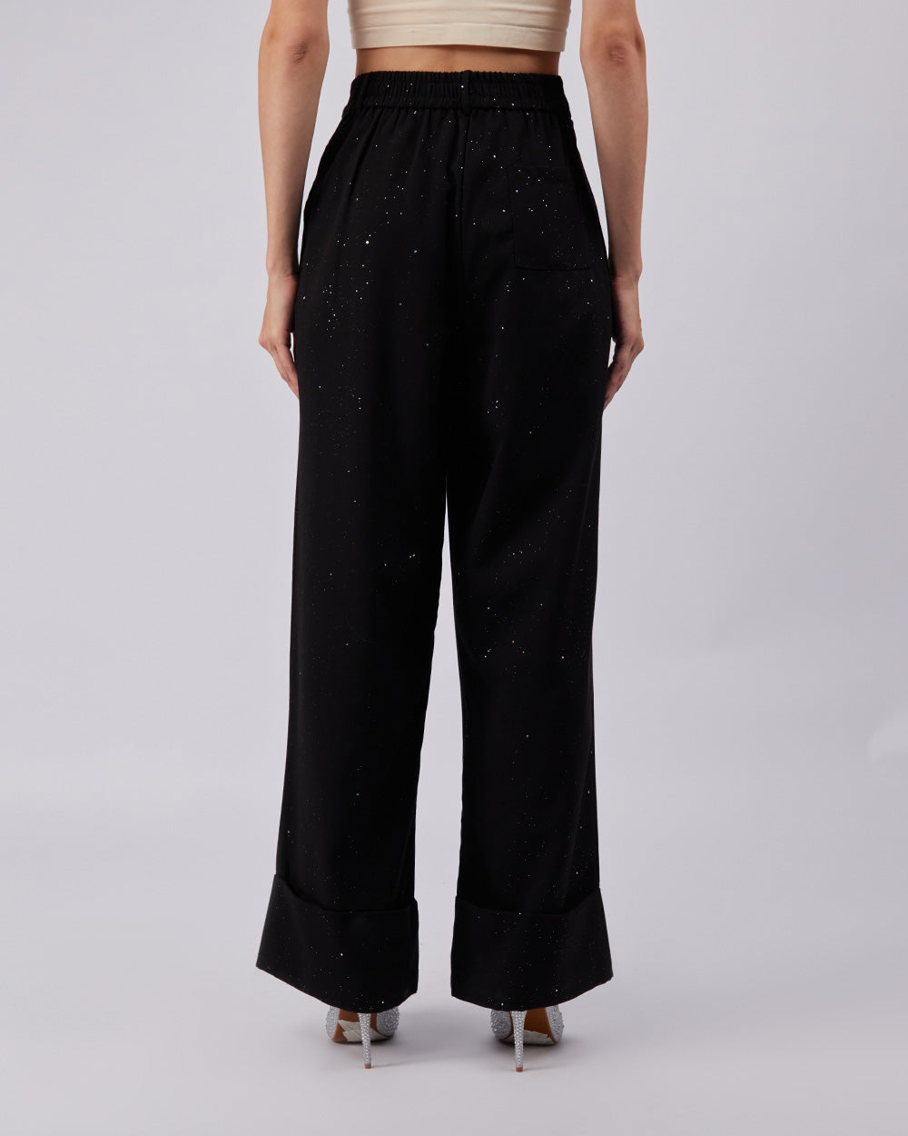 Black Palazzo Majesty Pant