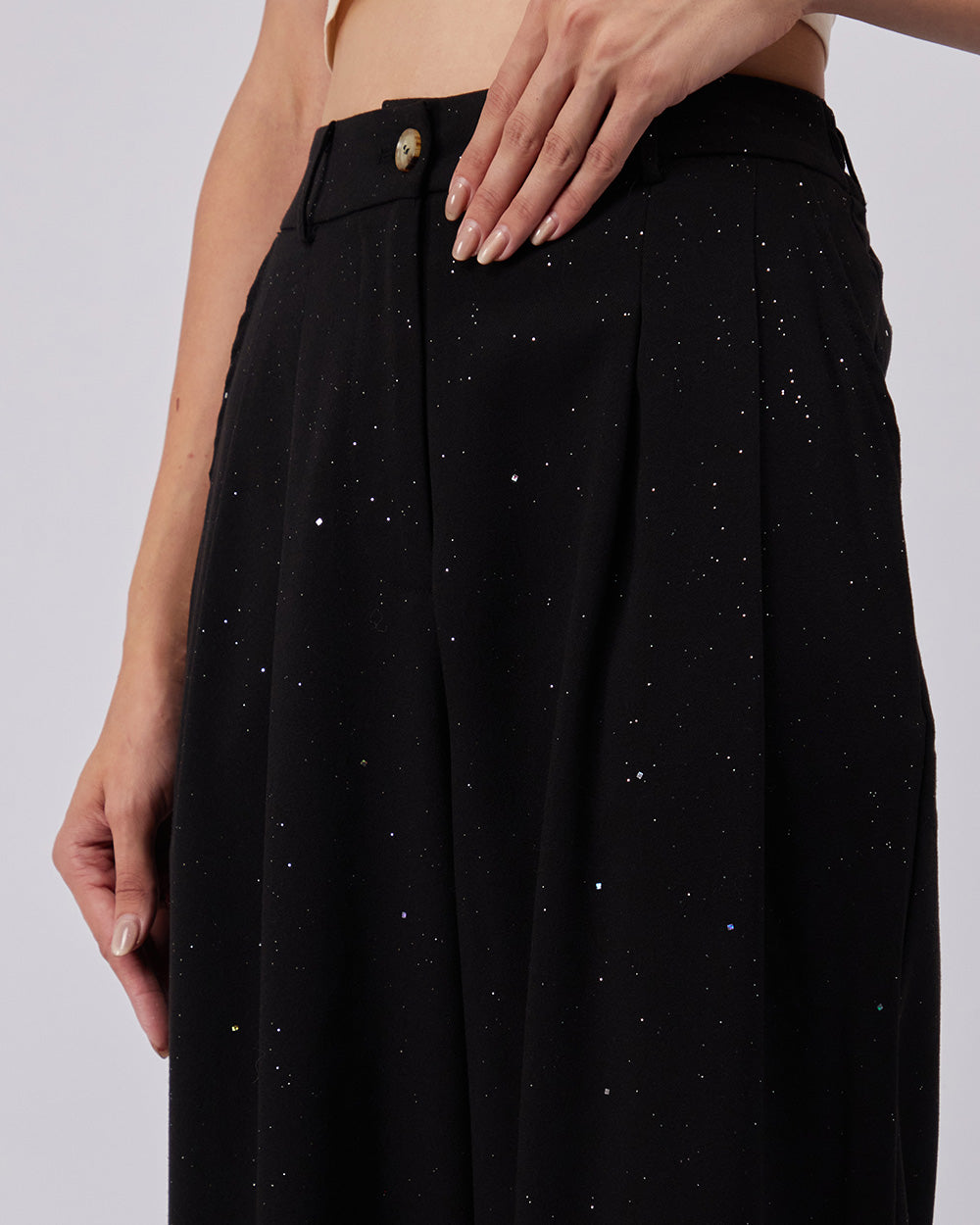 Black Palazzo Majesty Pant