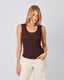 Chocolate Ribbed Top