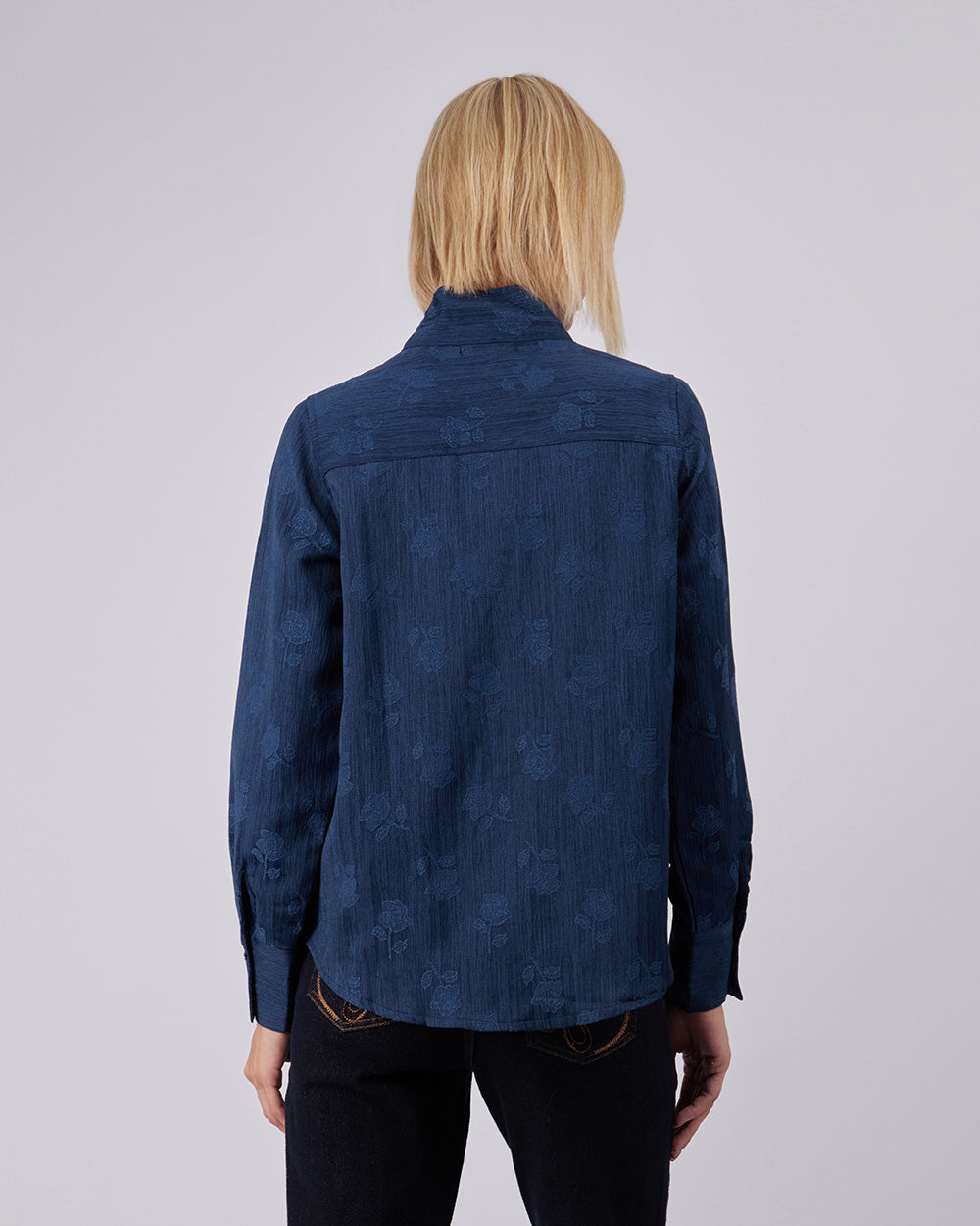 Blue Victoria Blouse