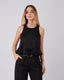 Top Negro Globo Sparkle