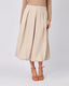Beige Balloon Skirt