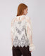 Pearl Lace Floral Blouse