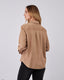 Beige Suede Shirt