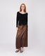 Black Draped Sweater