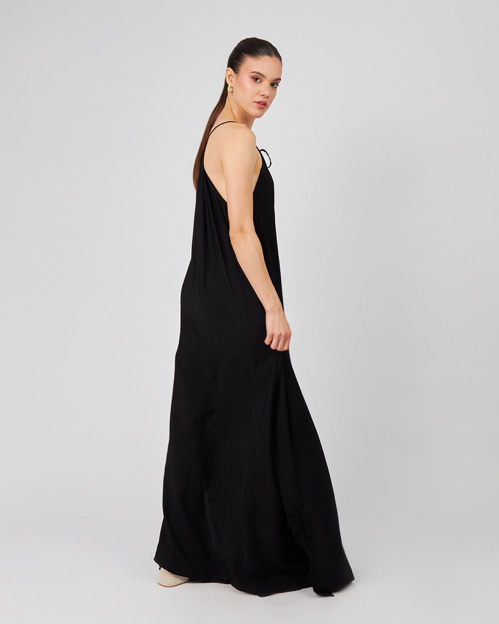 Black Dress Tie Straps