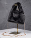 Black Handbag Short Handle