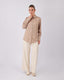 Beige Satin Shirt