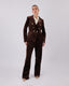 Chocolate Velvet Blazer