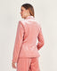 Melon velvet blazer
