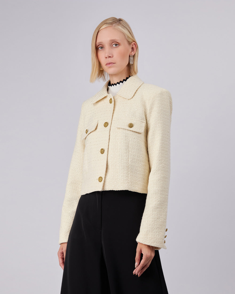 Cream Jacket Chanelle