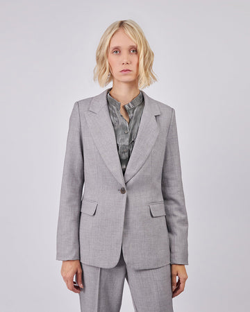 Gray Classic Blazer