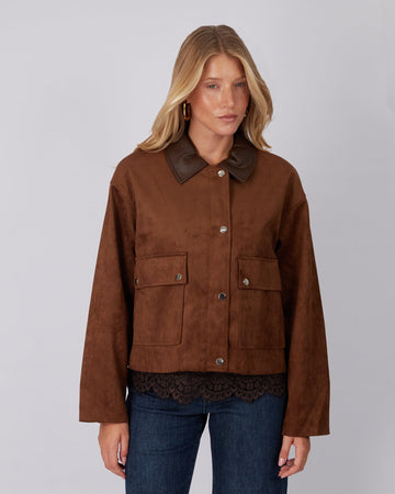 Brown Bomber Jacket