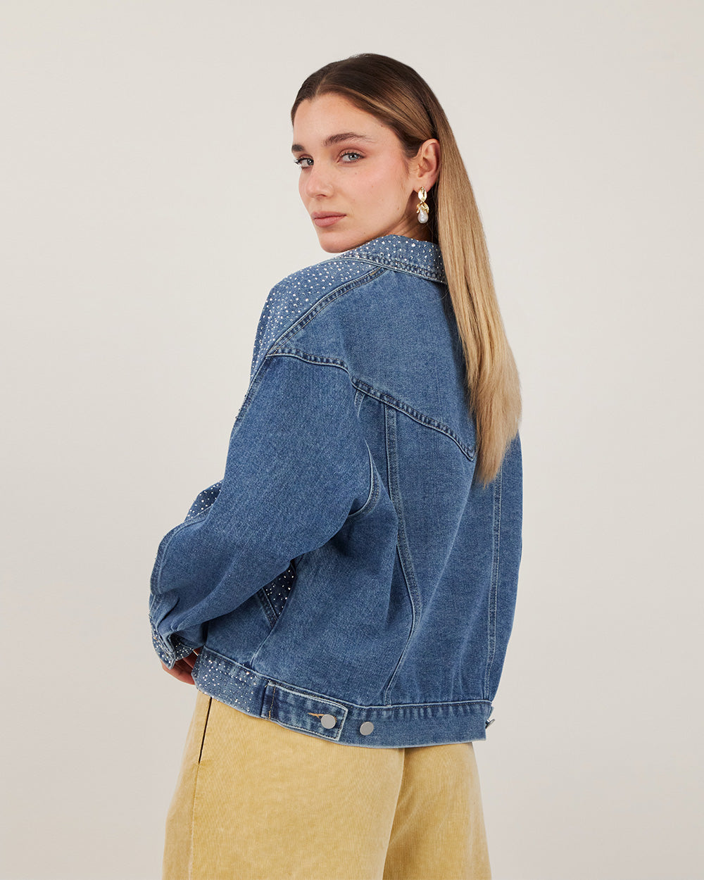 Blue Denim Sparkle Jacket