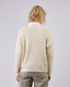 Cream Knitted Sweater With Appliqués