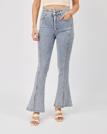 Blu Pant Denim Sparkle
