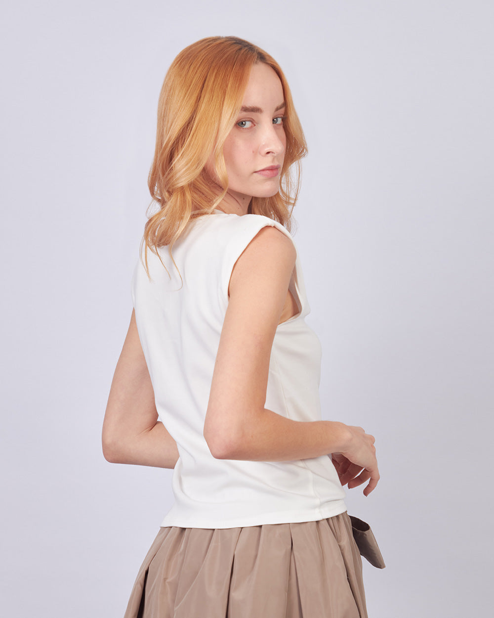 White Pearl Top