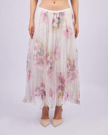 White Blossom Skirt