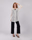 Long White Lace Shirt
