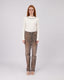 White Crochet Knit Sweater
