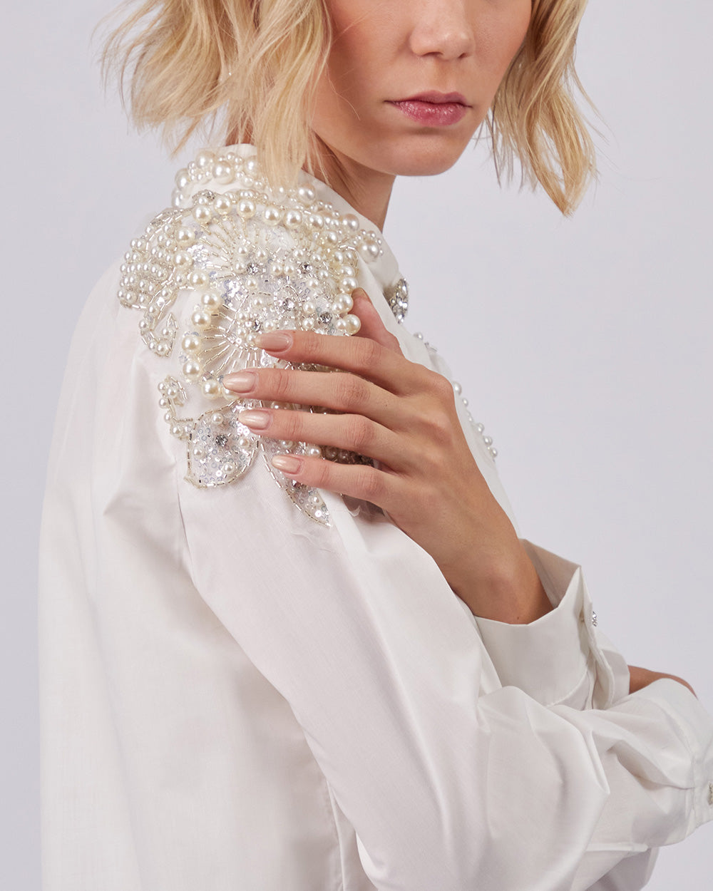 White Blouse Pearl