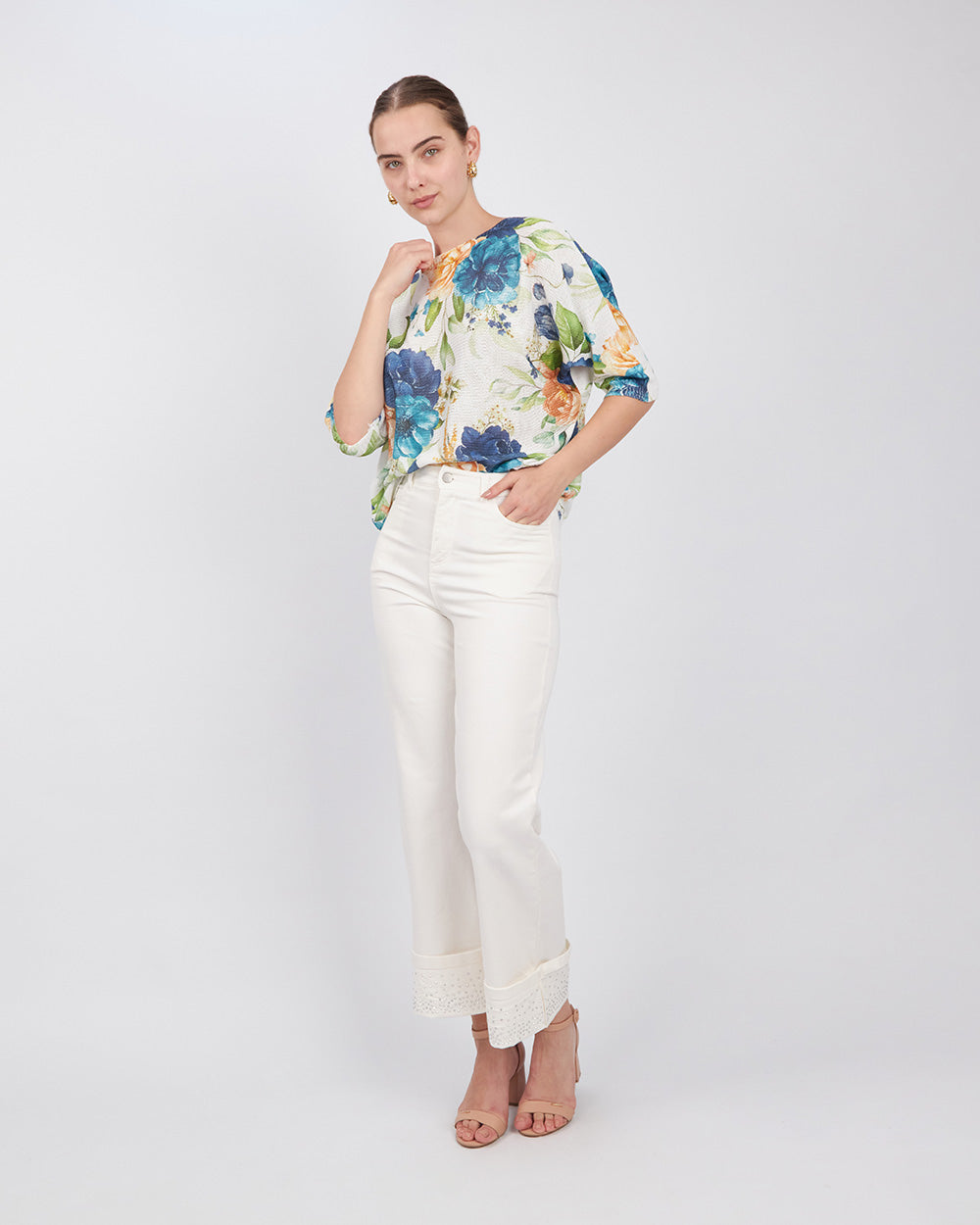 Perla Denim Pants Enough With Sparkle