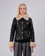 Black Vegan Leather Jacket