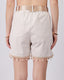 Cream Shorts Navy Sizes