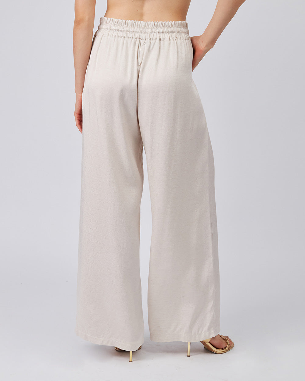 Ivory Trousers Pockets