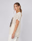 Cream Animal Print Blouse