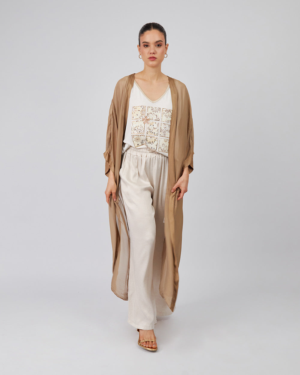 Pearl Blouse Plaid And Floral