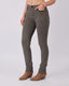 Black/Beige Tweed Pant X-Shaped Pattern