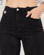 Black Denim Crystal Push Up Jeans