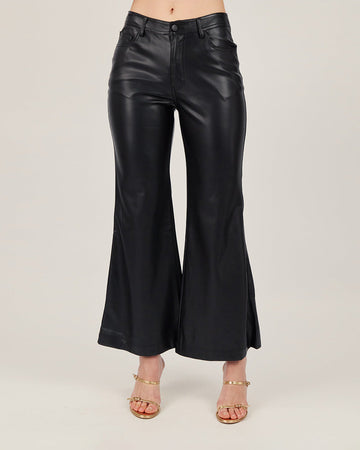 Black Flared Trousers