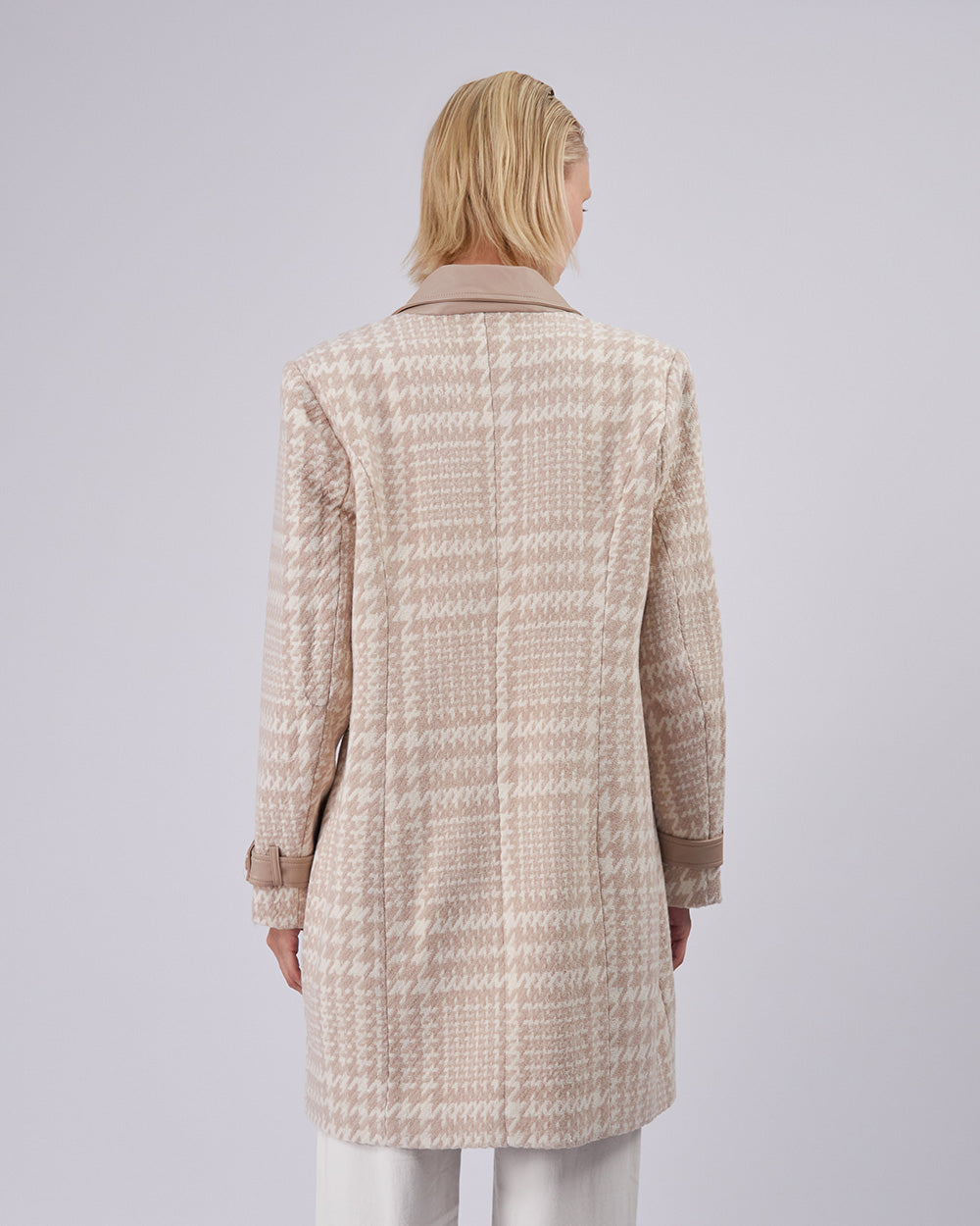 Beige Tweed Bag