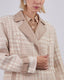 Beige Tweed Bag