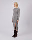 Gray Classic Dress
