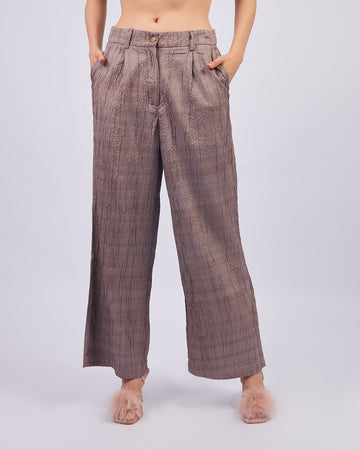 Brown Flow Pants