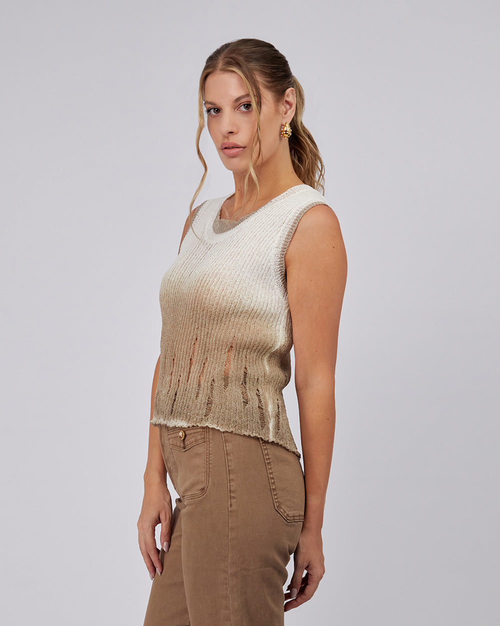 Pearl Knitted Top Sparkle