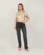 Gold Foil Crop Jacket