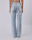 Light Blue Sparkle Denim Pants