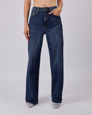 Blue Denim Pants