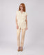 Beige Straight Leg Pant