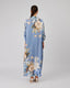 Light Blue Shirt Dress Blue Flowers