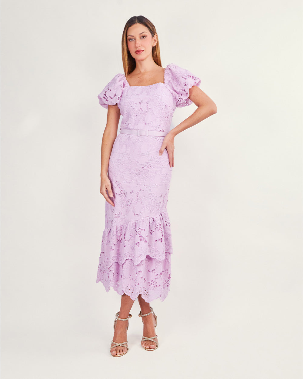 Lilac dream long dress