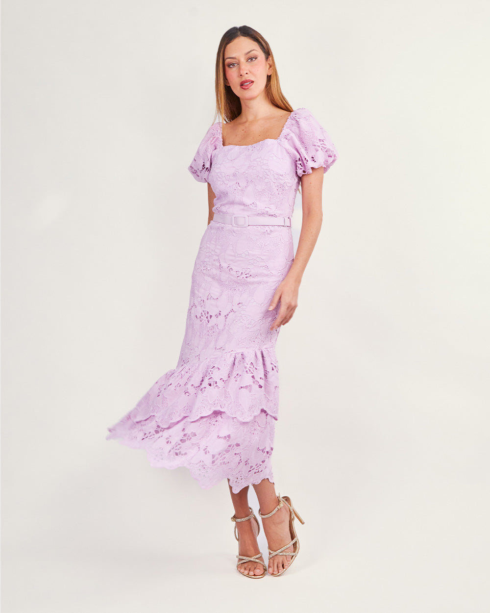Lilac dream long dress
