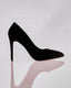 Black glitter stiletto