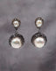 Silver Earrings Pearls