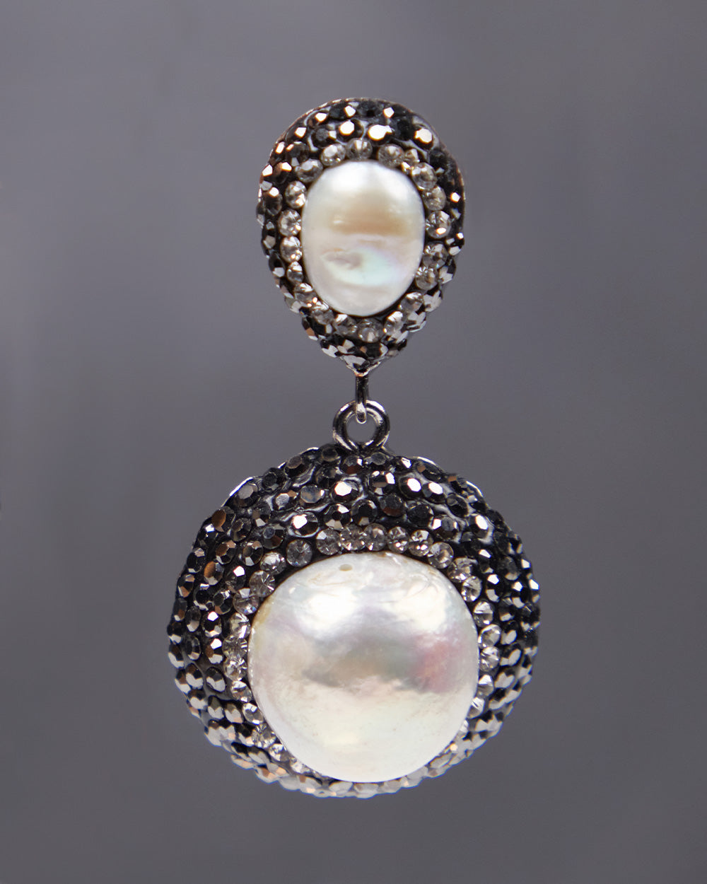 Silver Earrings Pearls