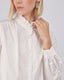 White Rosette Blouse
